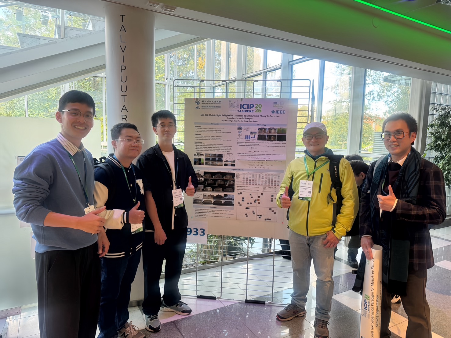 Our lab at ICIP 2026